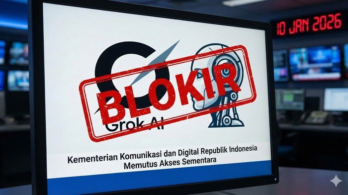 Tegas! Komdigi Resmi Blokir Akses Grok AI di Indonesia, Imbas Maraknya Konten Deepfake Asusila