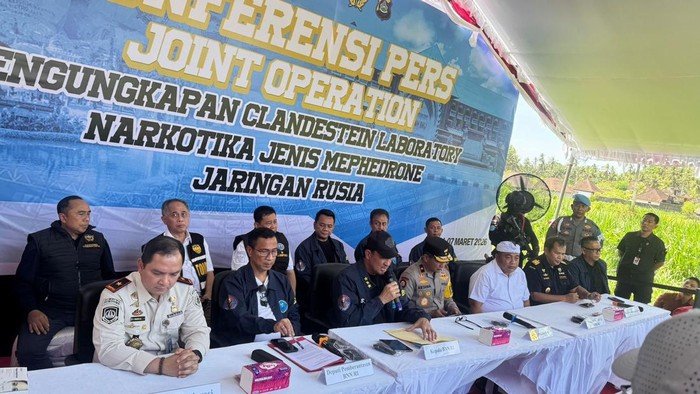 Pabrik Narkoba di Bali Vila Mewah: Polisi Sita Kilogram “Party Drug” Milik Sindikat Rusia di Bali