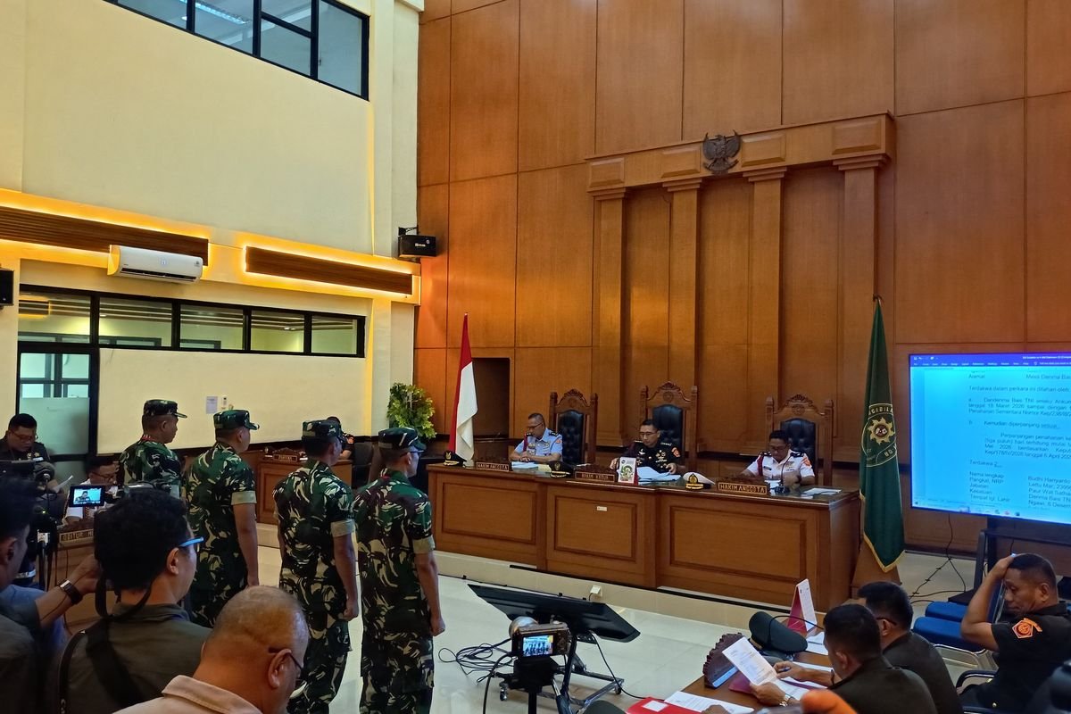 Bungkam Suara Kritis?! 4 Tentara Didakwa Siram Air Keras Andrie Yunus Cuma Gara-Gara Interupsi RUU TNI