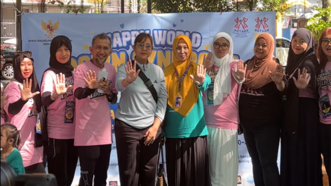 Adelia Sidik Warnai Perayaan World Down Syndrome Day di Bekasi, Dorong Kepedulian dan Inklusi Anak Berkebutuhan Khusus