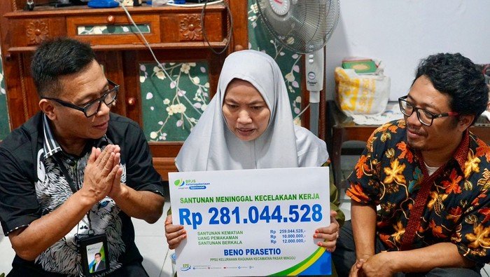 Bakti Terakhir Pasukan Oranye: BPJS Ketenagakerjaan Cairkan Santunan Rp 281 Juta untuk Ahli Waris Petugas PPSU