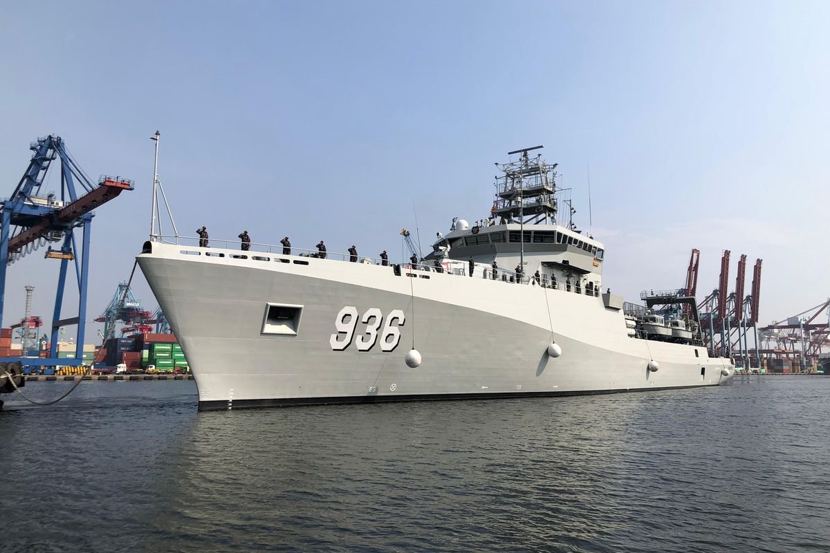 Tonggak Sejarah Pertahanan! KRI Canopus-936 Akhirnya Tiba, Jadi Kapal Submarine Rescue Pertama di Indonesia