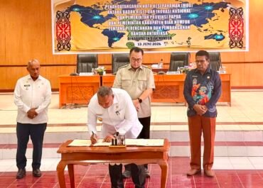 Bawa Indonesia Mengangkasa! Pemprov Papua dan BRIN Tandatangani MoU Pembangunan Bandar Antariksa
