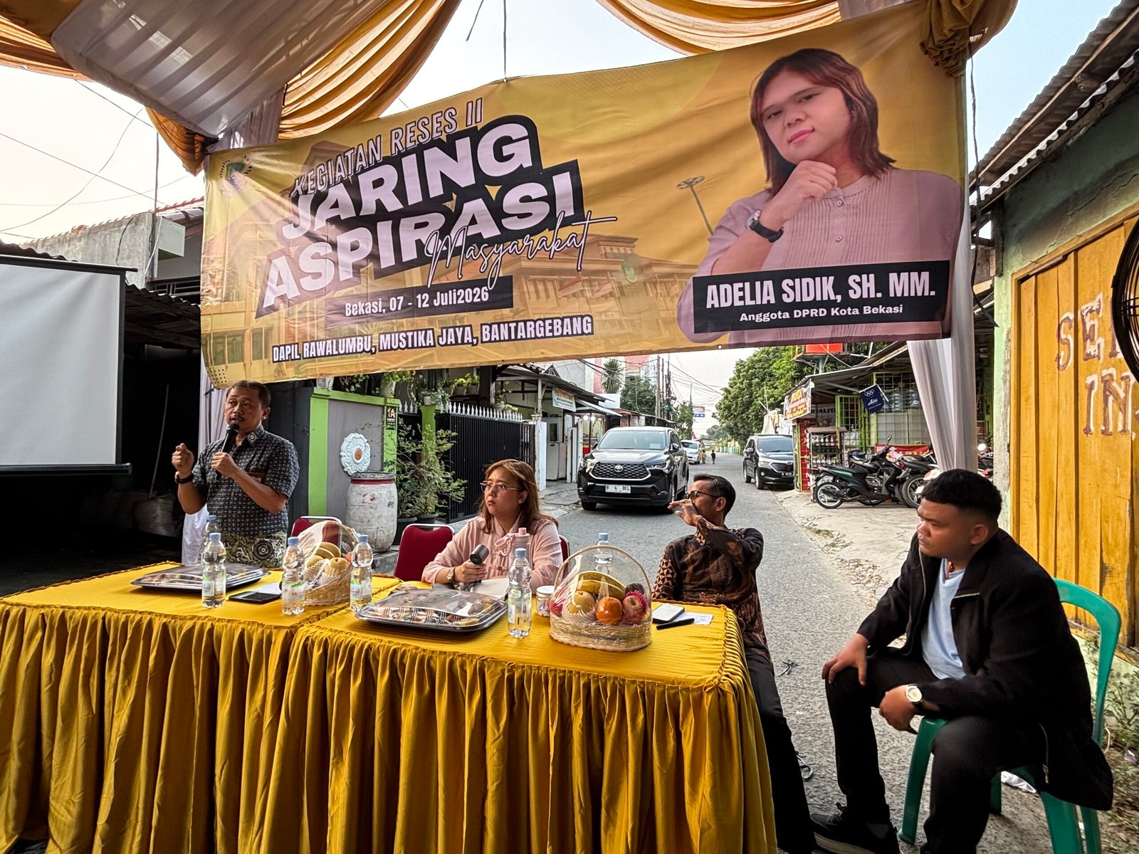 Reses Ketua Komisi IV DPRD Kota Bekasi Adelia Serap Aspirasi Warga Bojong Rawalumbu
