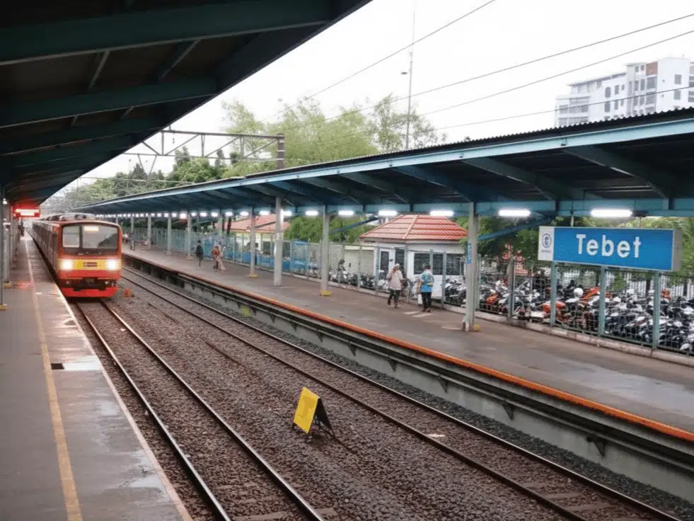 Lansia 80 Tahun Tewas Tertabrak KRL Bogor-Jakarta Kota di Tebet